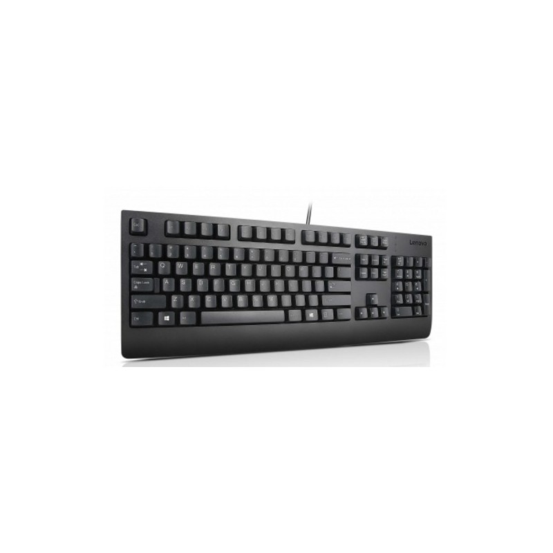 Lenovo 4X30M86893 keyboard USB QWERTZ German Black